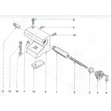 Reitstockpinole - Tailstock...