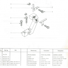 Zylinderschraube M6x25 DIN...