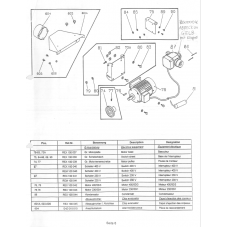 MOTOR 230/50/1 EMCO REX B30...
