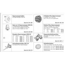 Spannzangen ESX 25 - Set...