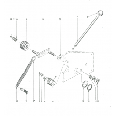 Gruppe Spannhebel - Lever -...