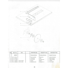 Tischeinlage für d....