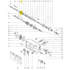 Zahnrad 30 A metrisch