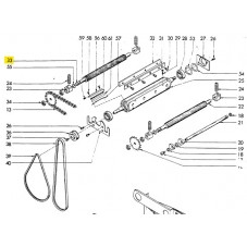 Transport roller for MH 26