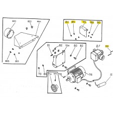 Gr. Schalterblech für REX B...