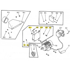 Gruppe Motorplatte für REX...