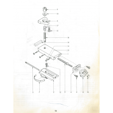 Drehstahlunterlage -...