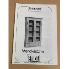 Bauplan Wandkästchen